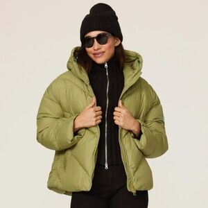 Save the Duck Janeth Puffer Jacket | chartreuse green